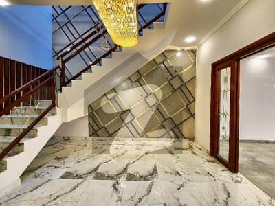 A++ Designer Villa Pure West open Park facing Single Belt At very Prime Location of Bahria Town Precinct 8