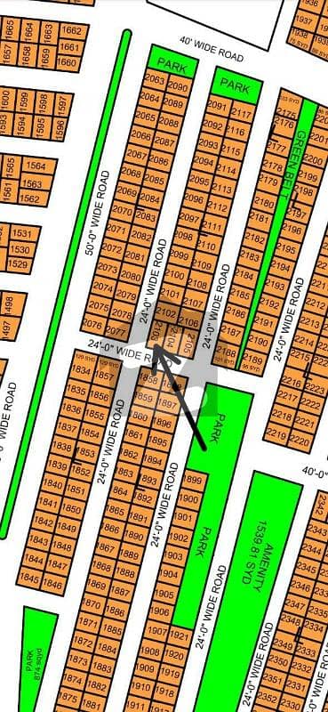 WEST OPEN CORNER PLOT SALE IN NORTH TOWN RESIDENCY PHASE 1 GOLD BLOCK