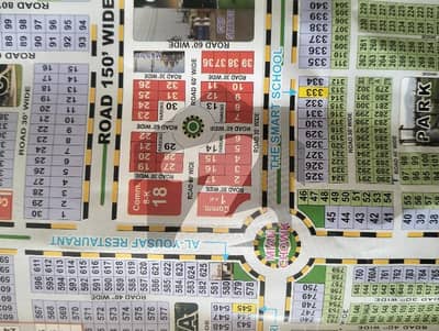 25 Marla corner commercial plot for sale in jubilee town on man road