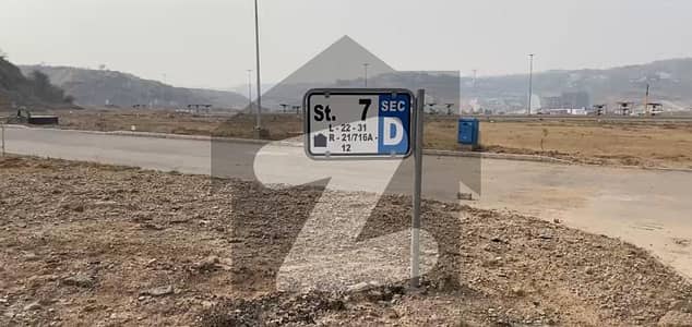Prime Location 1 Kanal Plot For Sale Sec D Solid Level Area DHA 3 Islamabad