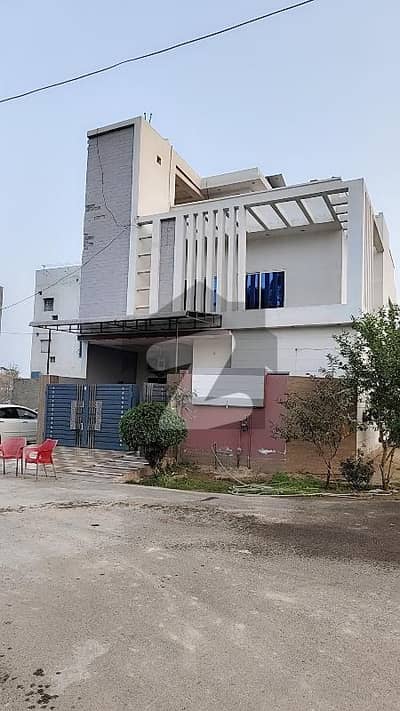 Beautiful 7 Marla Corner House For Sale A+ Construction