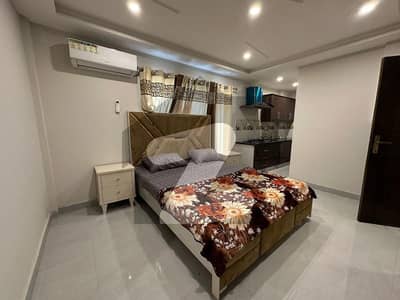 Studio Furnished Flat Available For Rent Sector D Block AA Bahria Town Lahore