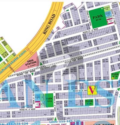 24 Marla Plot for Sale in Block V, DHA Phase 8 Lahore