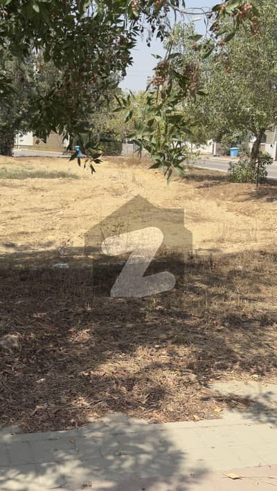 Precinct 1 corner west open & park facing plot available for sale