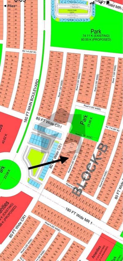 1 Kanal Plot For Sale Margalla Orchard'S.