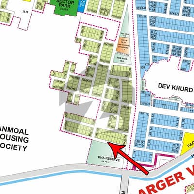 1 Kanal Residential Plot Is For Sale In M Block Phase 9 Prism DHA Lahore