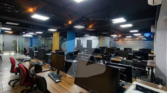Full Furnish Office 3000 Sq Ft At Liberty Roundabout Facing Main Boulevard Gulberg 3
