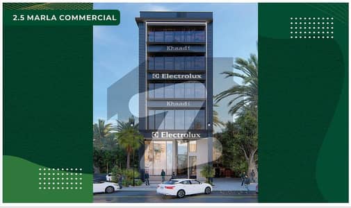 2.5 Marla Triple Storey Shops for Sale Main Boulevard DHA Multan
