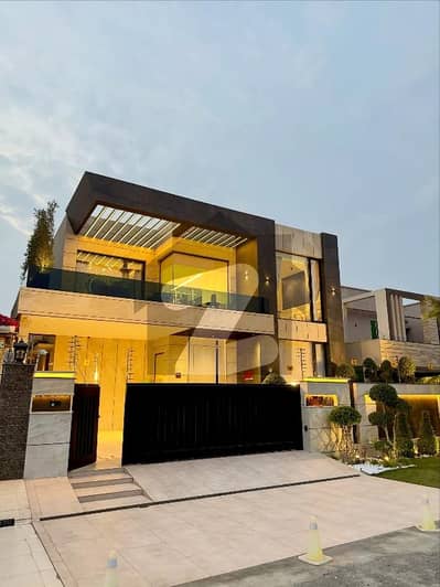 One Kanal Brand New luxury Modern design Fully Furnished Full basement House Available For Rent in DHA Phase 6 Hot location