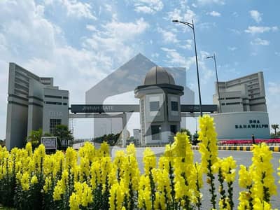 01 Kanal Plot Located At 80ft Road Plus Facing Park Steps Away From Main Gate