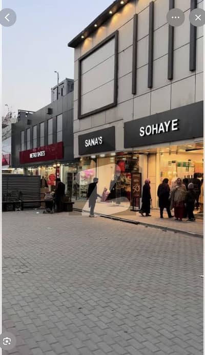 Plaza(Ground + Basement +First floor)for sale at Bank Road Saddar with Good ROI