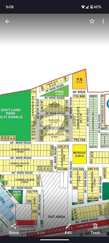 گالف ویو ریزیڈنسیا - فیز 1 گالف ویو ریذڈینشیاء,بحریہ ٹاؤن,لاہور میں 10 مرلہ رہائشی پلاٹ 1.25 کروڑ میں برائے فروخت۔
