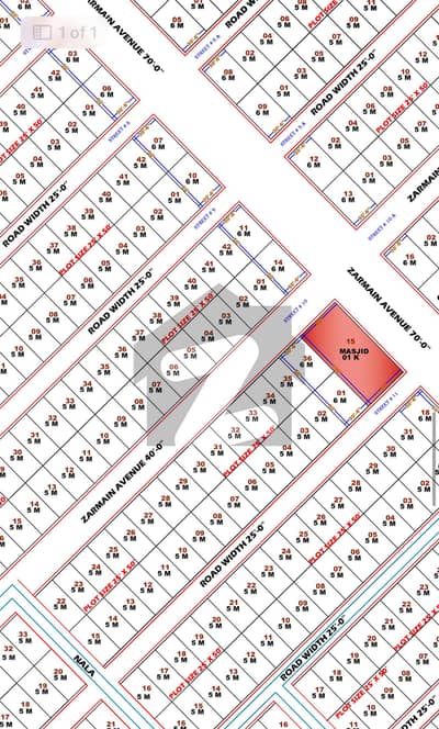 Residential Plot Available For Sale In Zamar Valley Islamabad
