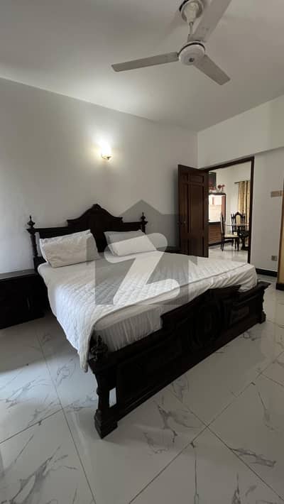 F10 Al Mustafa Tower 2 Bed Furnished Flat For Rent