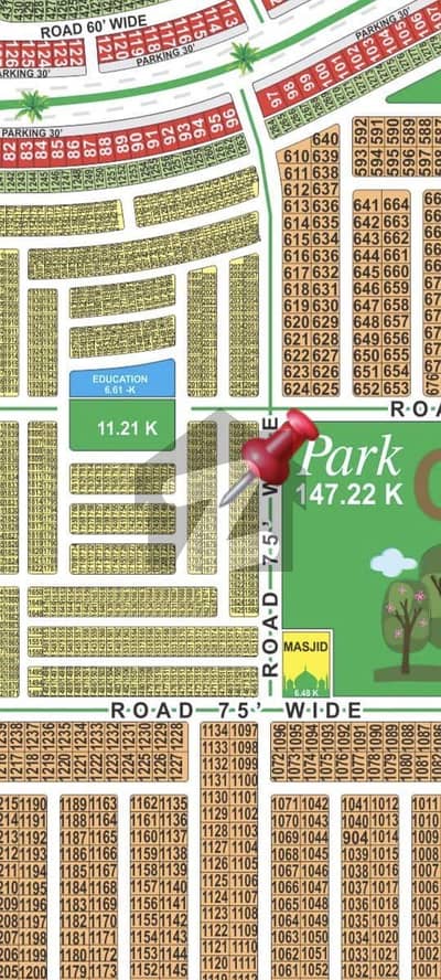 Cc block 5 Marla plot for sale