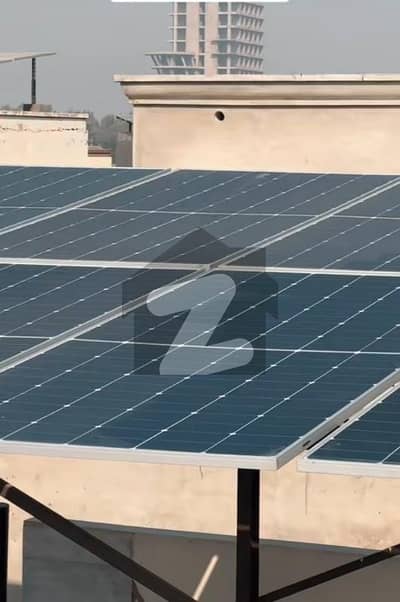 Commercial independent banglow 430sq with 15 KV Solar system