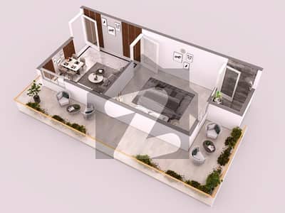 ریجنسی ہائٹس دانش آباد,پشاور میں 1 کمرے کا 3 مرلہ فلیٹ 57.55 لاکھ میں برائے فروخت۔