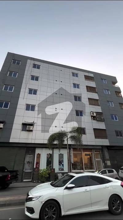 Brand New luxury Architect design corner apartment at Bukhari Commercial for sale with lift and Car parking