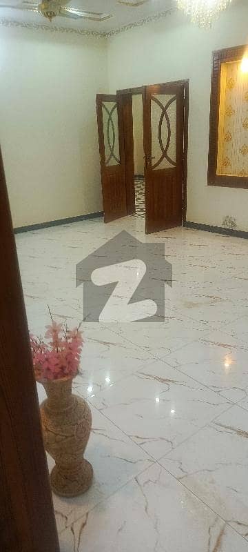 13 Marla Brand New Beautiful Portion Is Available For Rent At Gulshan Abad Rawalpindi