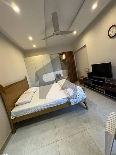 Three Bed Room Fully Furnished Apartment Available For Rent Galleria Mall Bahria Enclave Islamabad
