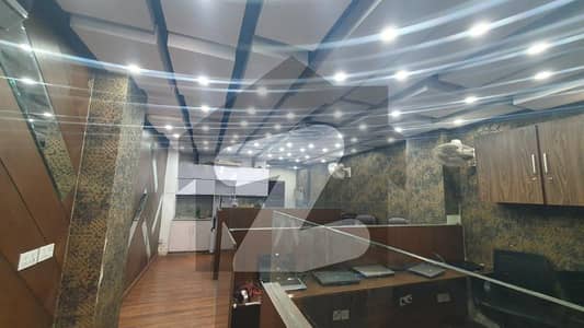 Fully Furnished 750 Square Feet Commercial Office For Rent In Gulberg 3, Lahore