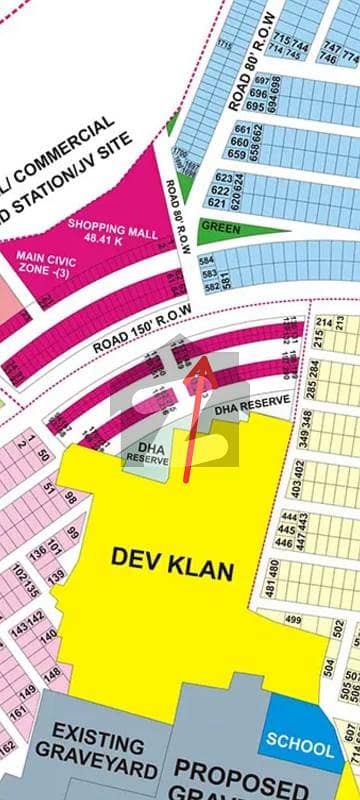 Ideal Investment 4 Marla Commercial Plot For Sale In DHA Phase 9 Prism Zone 3 (Plot 145)
