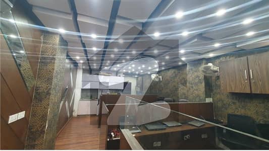 Brand New Fully Furnished Office For Rent Area 750 SQFT Office Available For Rent Real Pictures In Gulberg 3 Lahore