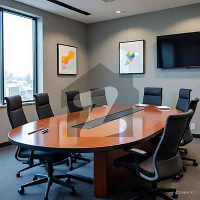 4500+ Sqft Full Furnihsed Office Space On Rent Gulberg Green Islamabad