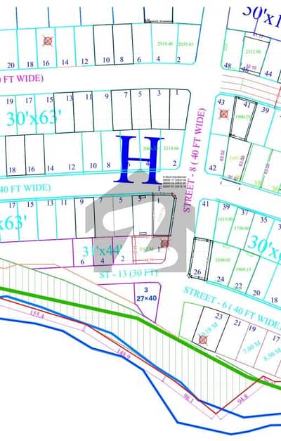 4 Marla Corner Plot, H Block, New City Phase-2