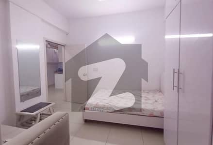 furnished studio apartment for rent 3rd floor family bulding dha phase v badar commerical