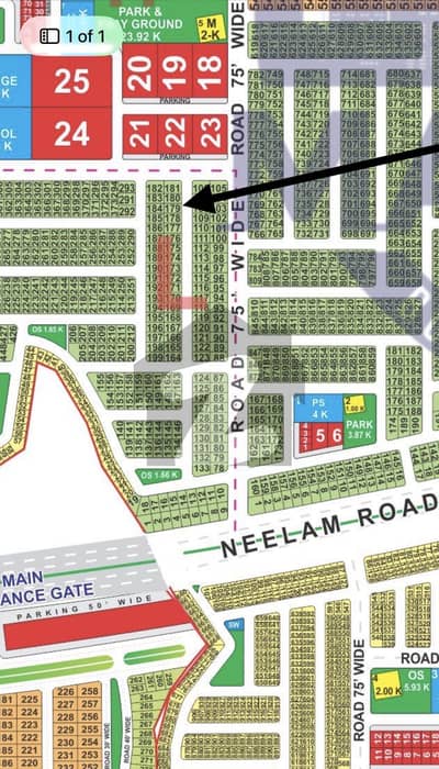 10 marla L block hot location possession