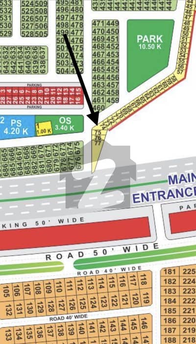 5 marla L block possession plot