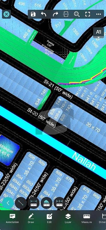 Bahria Town Rwp/Isb Phase8 A block 10marla (35*70)Sized Residential Plot Available for Sale