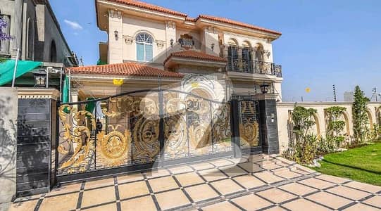 1 KANAL BRAND NEW FULLY SPANISH DESIGNED BUNGALOW WITH BASEMENT FOR SALE TOP LOCATION IN DHA PHASE 8