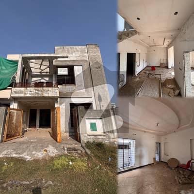 5 Marla Grey Structure House For Sale Prime Location In Bahria Orchard C Block