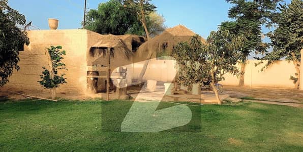 A Prime Location Farm House Of 4 Kanal In Suraj Miani Road