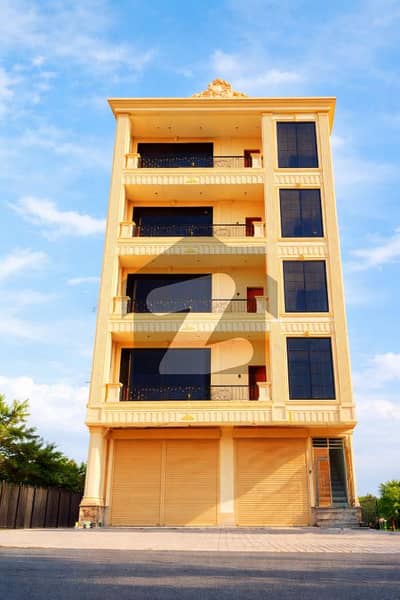 5 Storey Commercial Building for Rent Near DHA-2 Main GT Road Prime Location