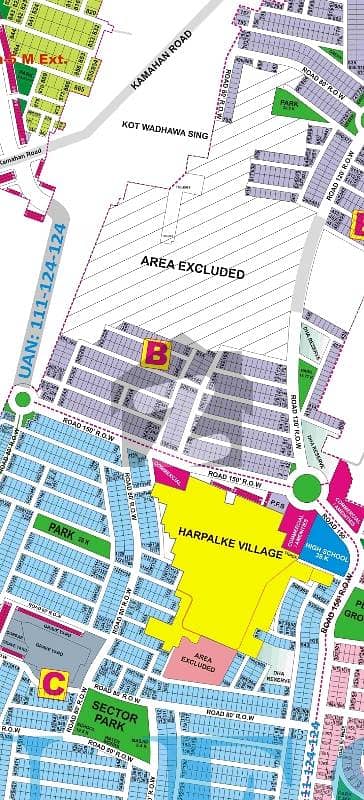 ڈی ایچ اے فیز9 پریزم ڈی ایچ اے ڈیفینس,لاہور میں 1 کنال رہائشی پلاٹ 1.99 کروڑ میں برائے فروخت۔