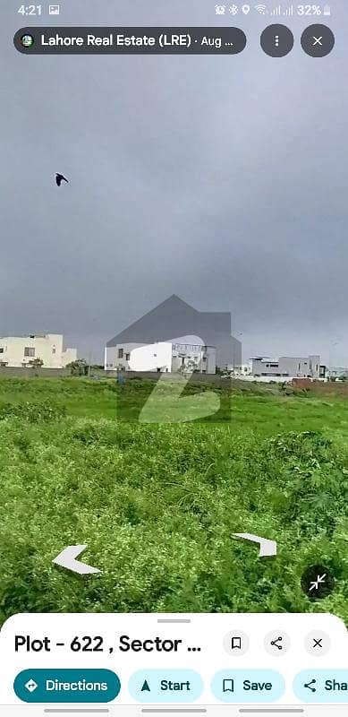 ڈی ایچ اے فیز 8 - بلاک ایس فیز 8,ڈیفنس (ڈی ایچ اے),لاہور میں 1 کنال رہائشی پلاٹ 4.85 کروڑ میں برائے فروخت۔