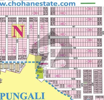 1 kanal plot in phase 6 block N Dha Lahore
