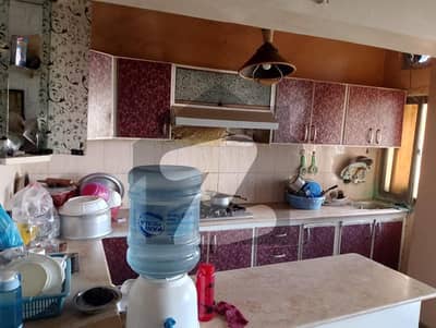 Project name: Nawaz Court 3rd floor (no lift) parking inside having 2 bed attached bath drawing dinning Well maintained flat available for rent.  Family visits only  Original pics attached
