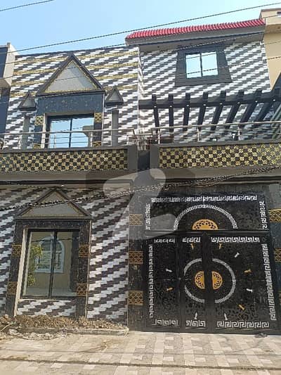 5.5 Marla Double Storey House Fr Sale Brand New Home Ideal And Hot Location Carpet Road Water Electricity Available 3D Ultra Model Design Spanish Look Furnished Home With Wood Work Gated Society 24 Hour Security Guard Near Sozo Water Park Near Canal Road