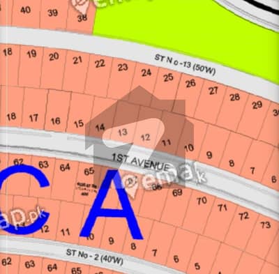 ڈی ایچ اے فیز 4 - سیکٹر اے ڈی ایچ اے ڈیفینس فیز 4,ڈی ایچ اے ڈیفینس,اسلام آباد میں 1 کنال رہائشی پلاٹ 3.25 کروڑ میں برائے فروخت۔