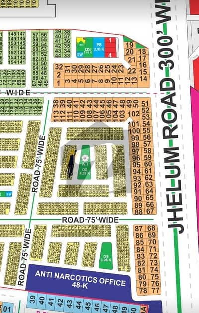 N Block Hot Location Facing Park Plot For Sale