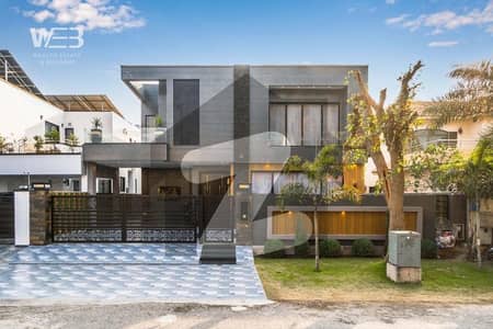 Facing Park Modern 1 Kanal House With Luxury Interior With Pool In Phase 6 For Sale