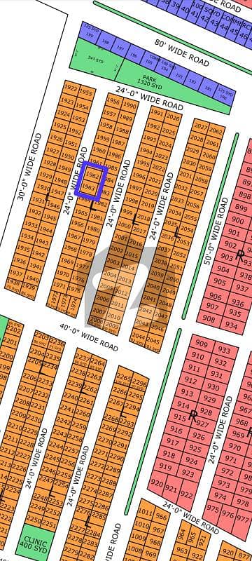 L-1962, 80 Sq Yard, Gold Block