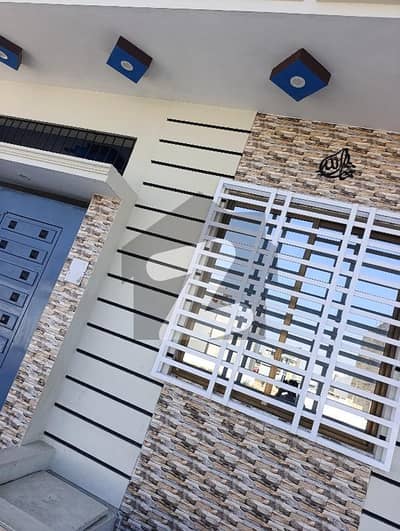 PARK FACING 120 SQYDS DOUBLE STORY 40 FIT ROAD HOUSE FOR SALE IN SCHEME 33 KARACHI