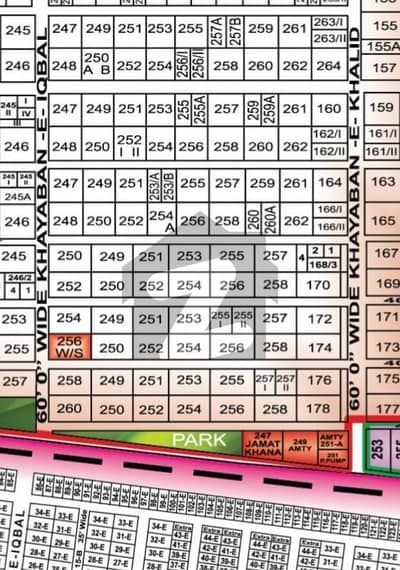 666 Square Yards Residential Plot for Sale in DHA Phase 8 Zone A, Karachi