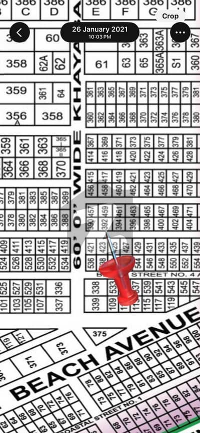 ڈی ایچ اے فیز 8 ڈی ایچ اے ڈیفینس,کراچی میں 1 کنال رہائشی پلاٹ 7.25 کروڑ میں برائے فروخت۔