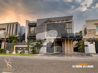 One Kanal Luxury Fully Furnished Modern Architecture Design House Available For Sale In DHA Phase 7 Lahore